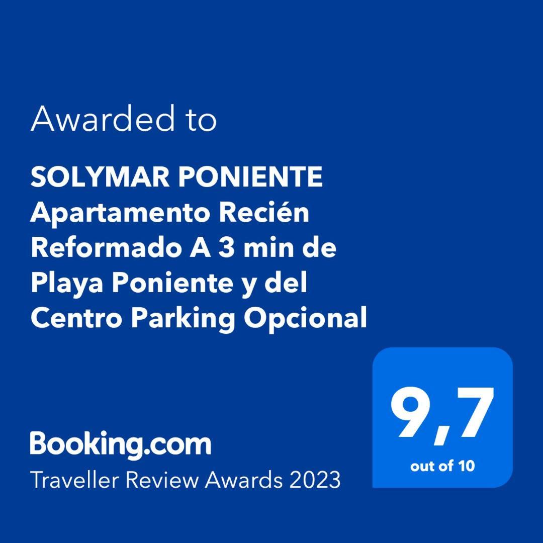 Solymar Poniente: Renovated Apartment Near Beach and Center Benidorm Exterior photo