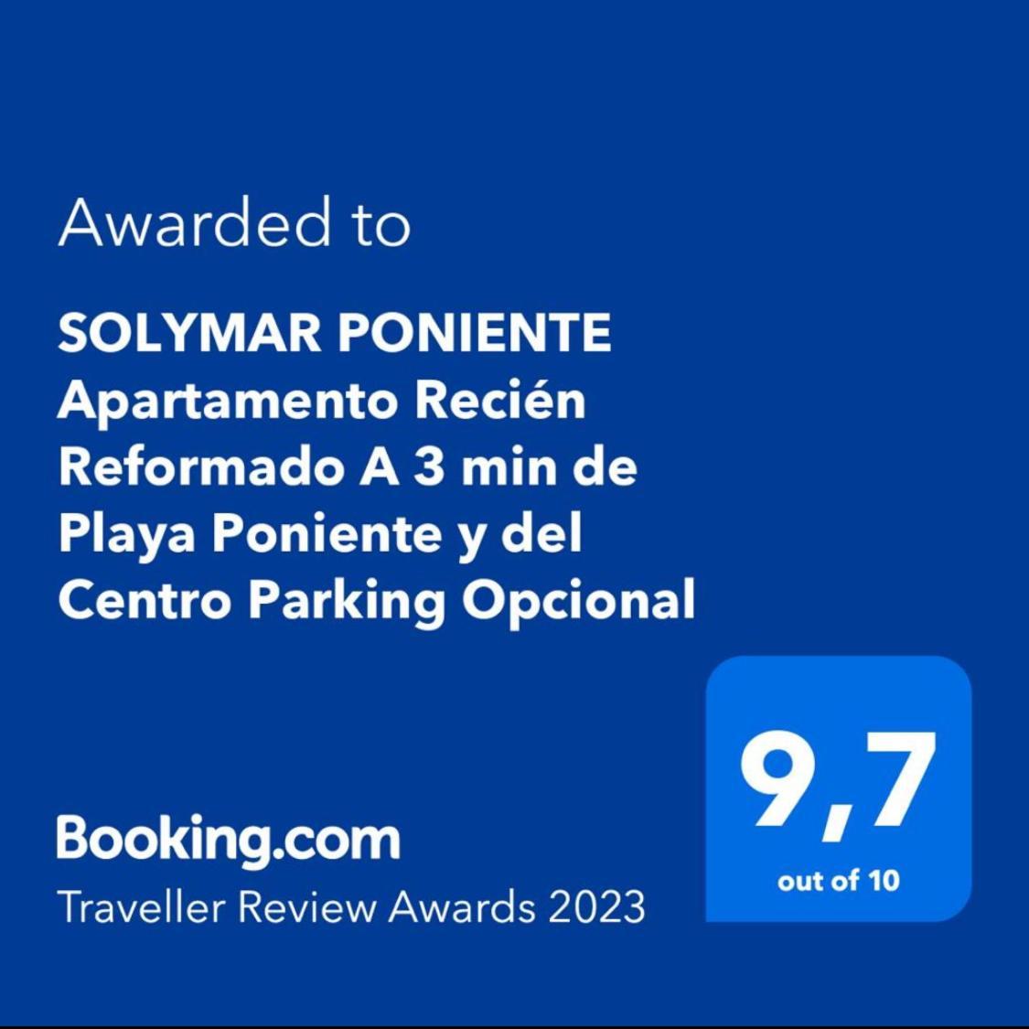 Solymar Poniente: Renovated Apartment Near Beach and Center Benidorm Exterior photo